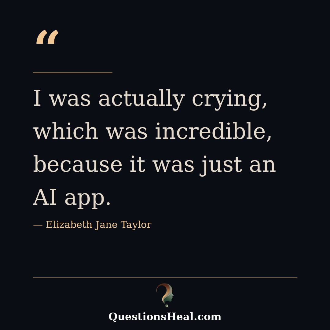 Testimonial from Elizabeth Jane Taylor