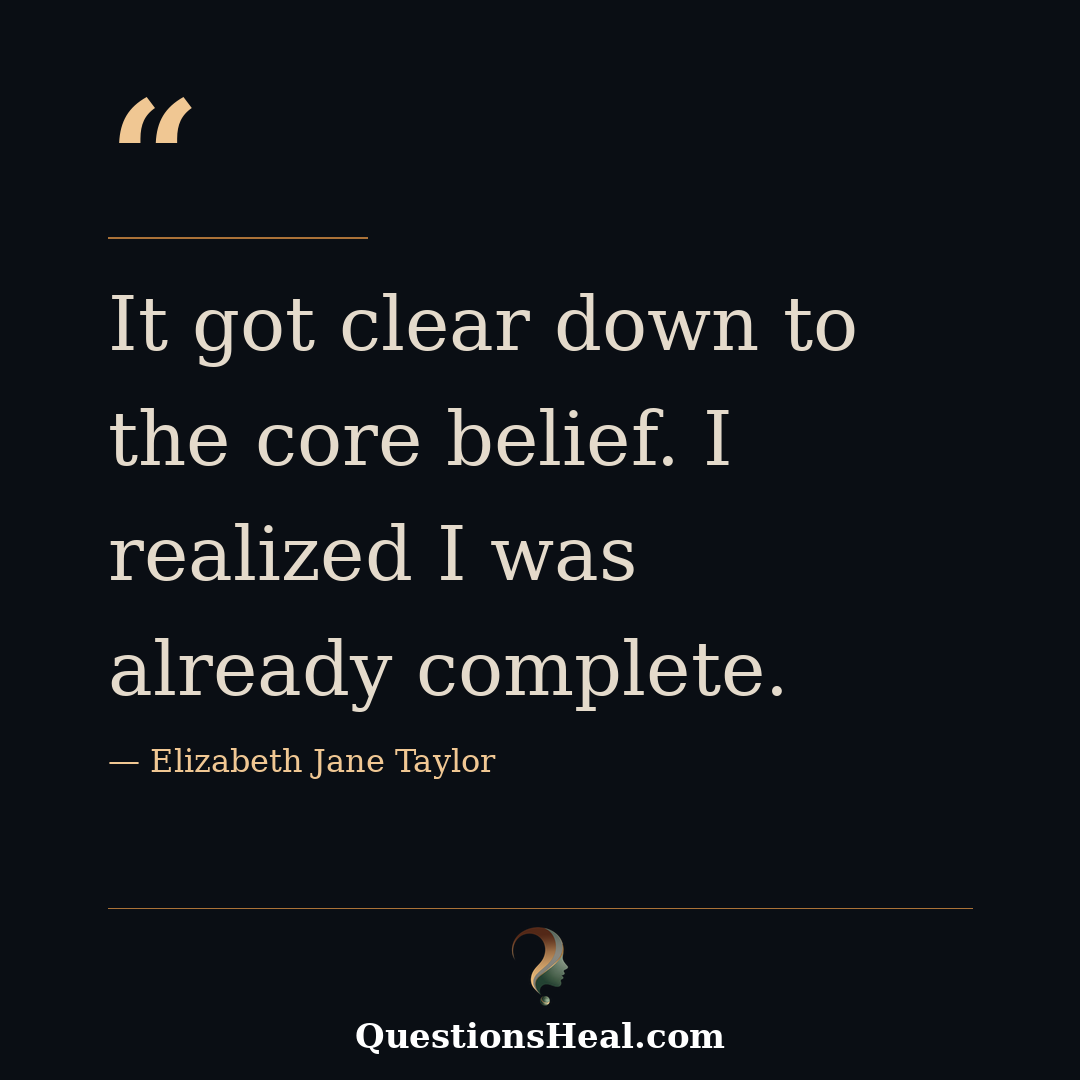 Testimonial from Elizabeth Jane Taylor